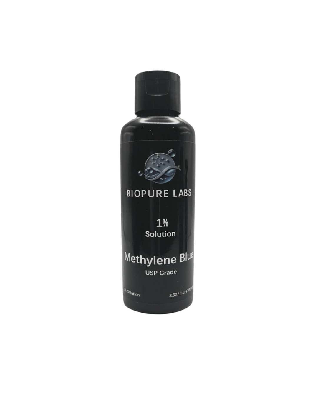 Biopure Labs, Methylene Blue 1% Solution 30ML – Ultra Pure, USP Grade Solution, Free of Formaldehyde, MADE IN CANADA – NEW Leak-Proof Bottle & Mess-Free Dosing – (30ml, 50ml, 100ml, 250ml) (30ML)