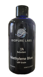 Biopure Labs, Methylene Blue 1% Solution 30ML – Ultra Pure, USP Grade Solution, Free of Formaldehyde, MADE IN CANADA – NEW Leak-Proof Bottle & Mess-Free Dosing – (30ml, 50ml, 100ml, 250ml) (30ML)